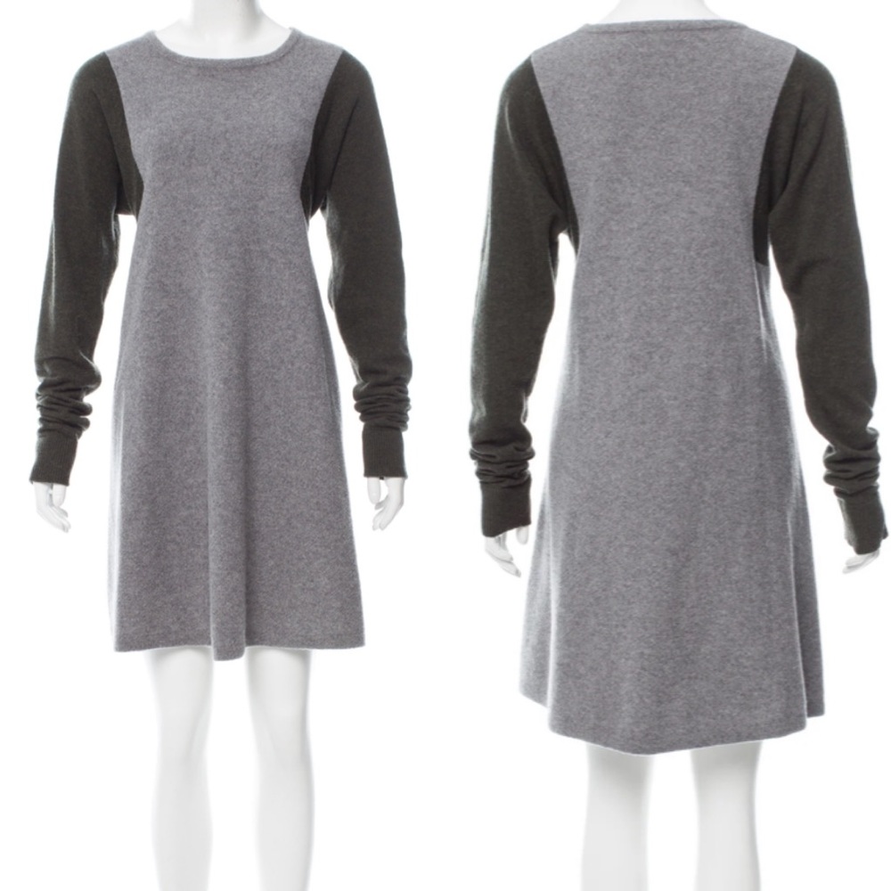 BALENCIAGA WOOL SWEATER DRESS